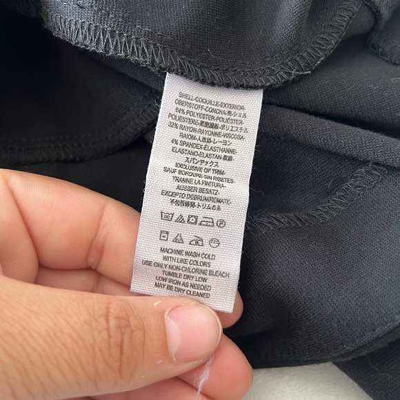 Free People Cha Cha Ponte Layla Skater Mini Dress in Black Sz Small - Picture 5 of 8